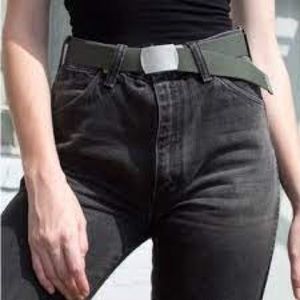 Brandy Melville Army Green Belt